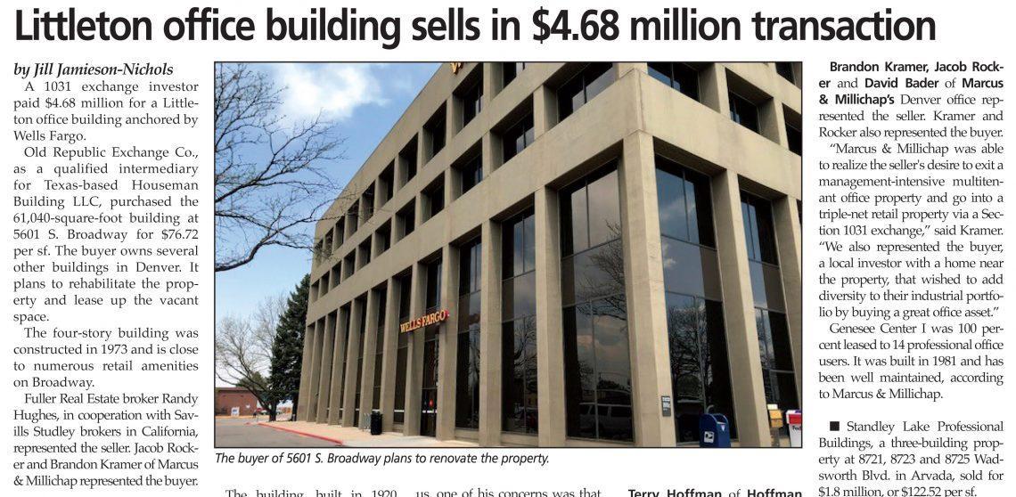 article about Broadway sale
