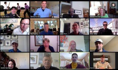 image of zoom meeting