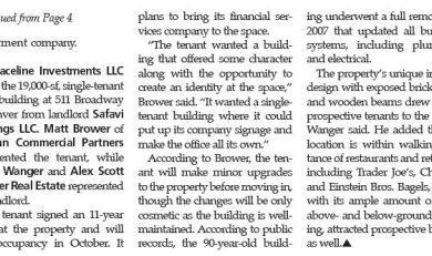 article about Broadway lease