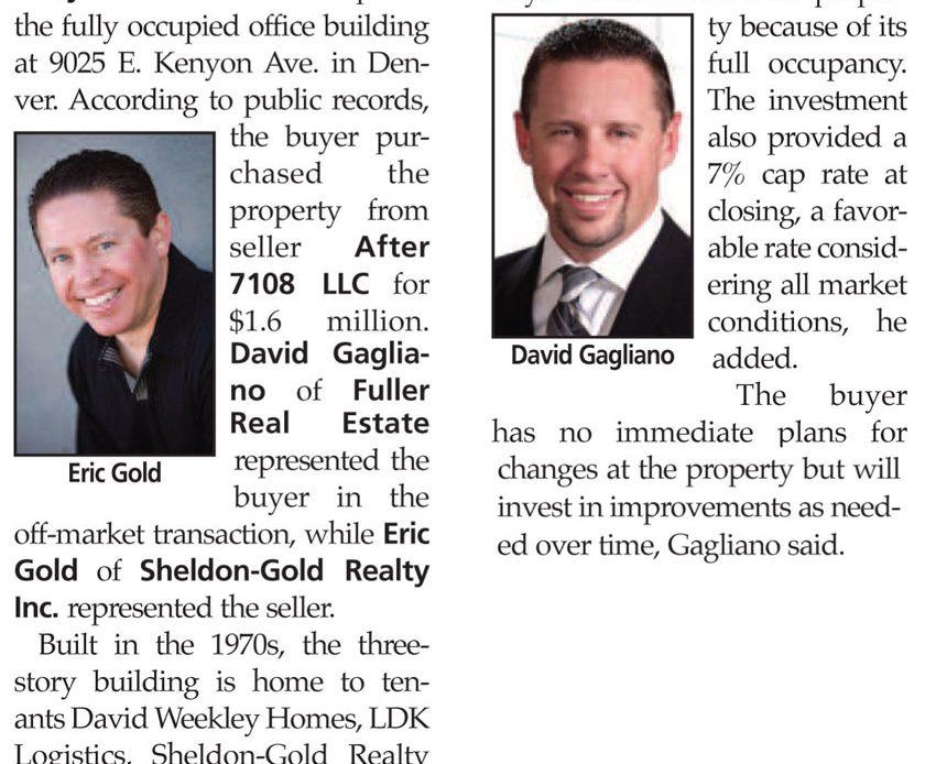 Article about E Kenyon sale