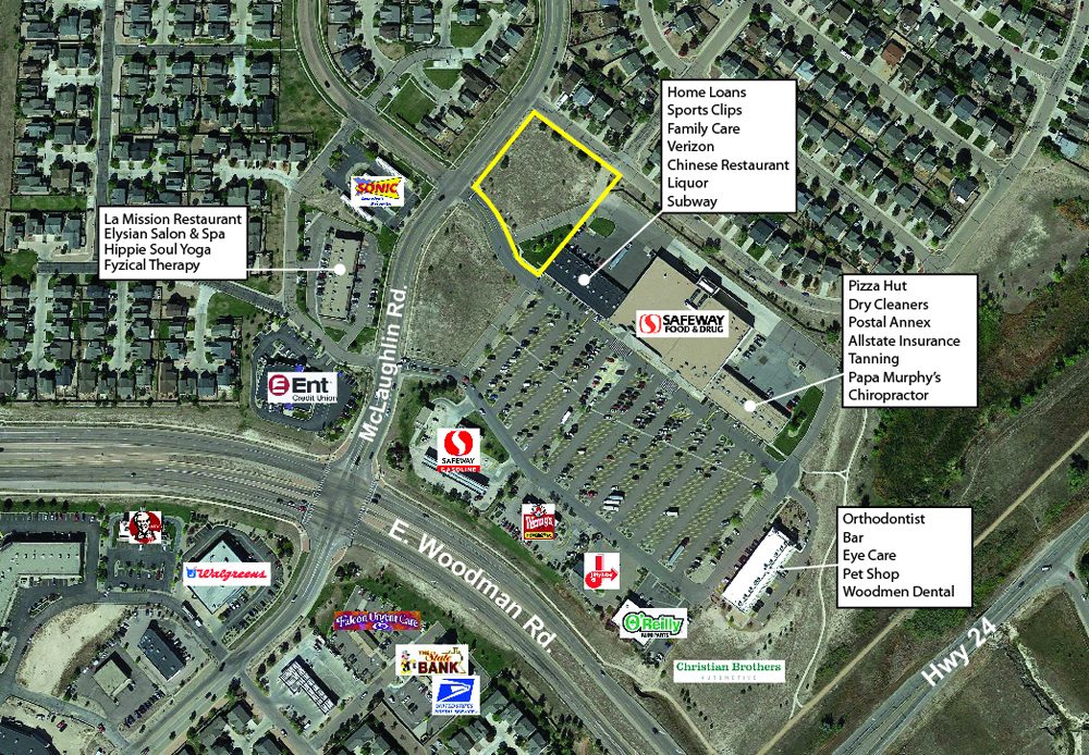 Falcon, CO Retail Lot Available