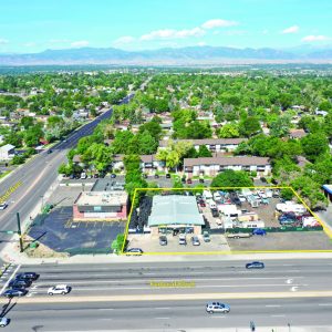 Commercial/Service Building on .75 Acre Lot